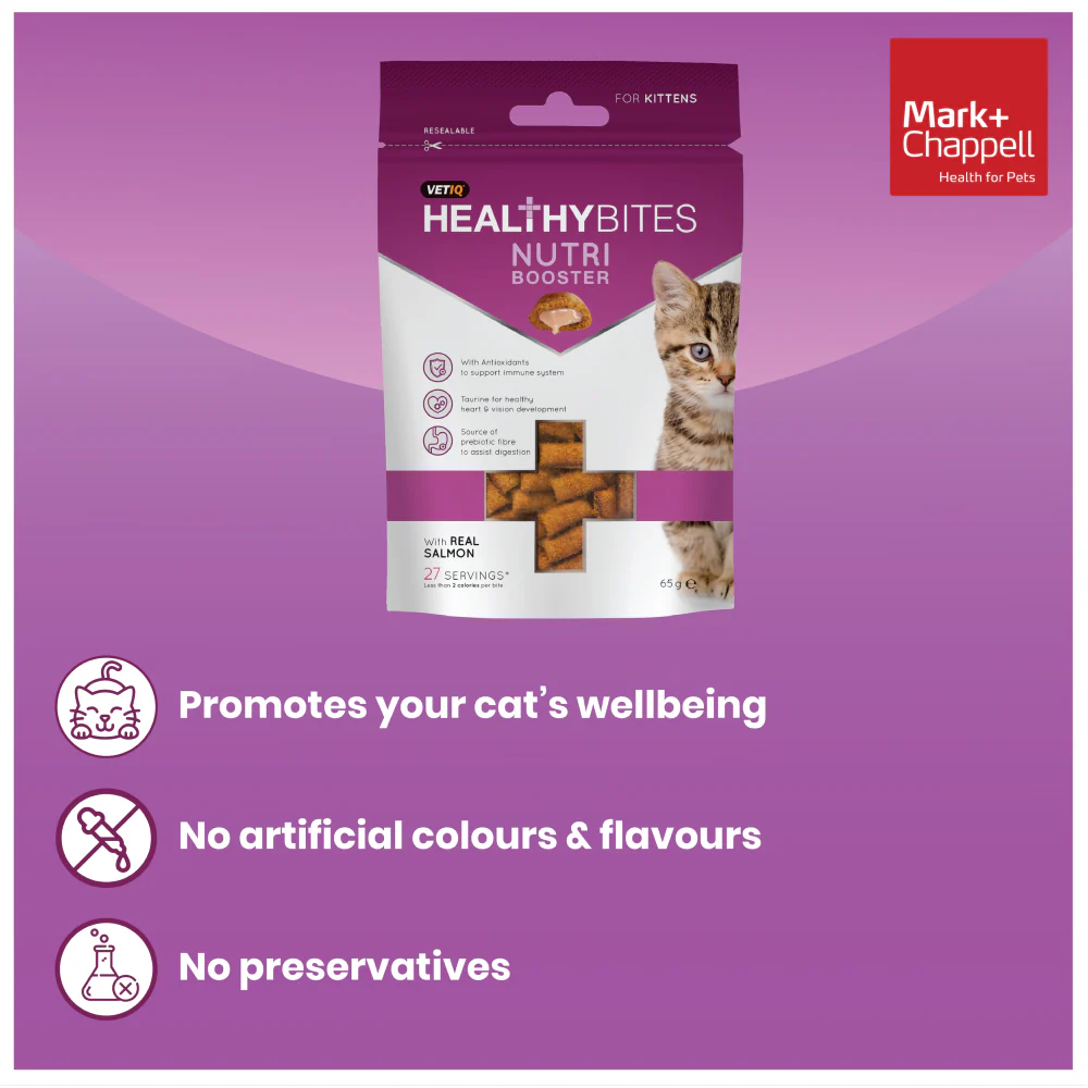 Mark and Chappell Healthy Bites Nutri Booster Kitten Treats - Image 6