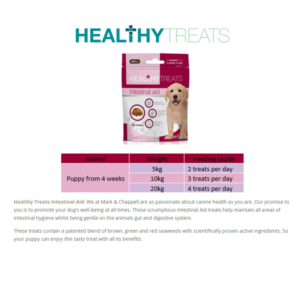 Mark and Chappell Healthy Intestinal Aid Puppy Treats - Image 4