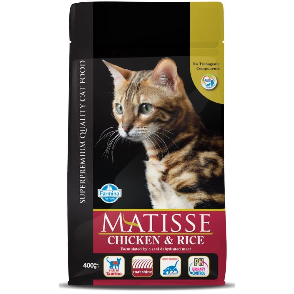Farmina Matisse Chicken & Rice Adult Cat Dry Food - Image 2