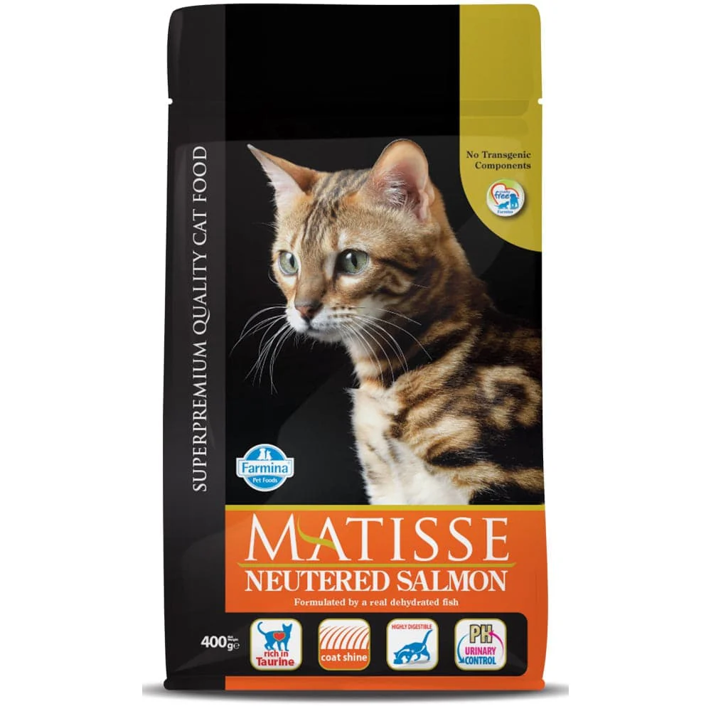 Farmina Matisse Neutered Salmon Cat Dry Food - Image 2