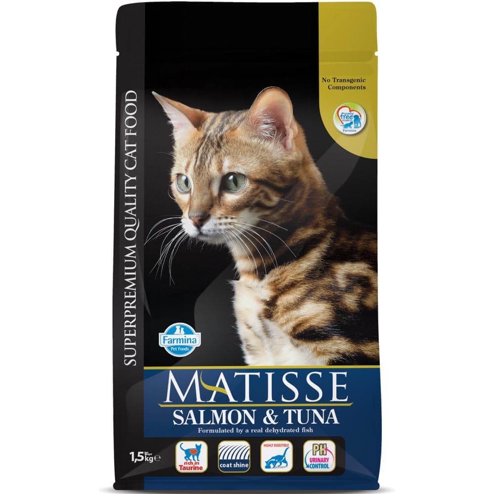 Farmina Matisse Salmon & Tuna Adult Cat Dry Food - Image 3