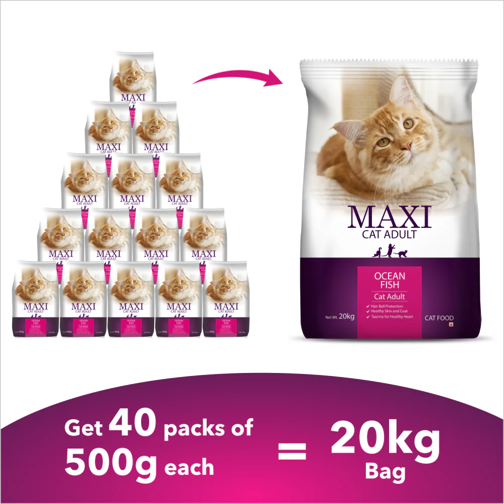 Maxi Adult Ocean Fish Adult Dry Cat Food - Image 2