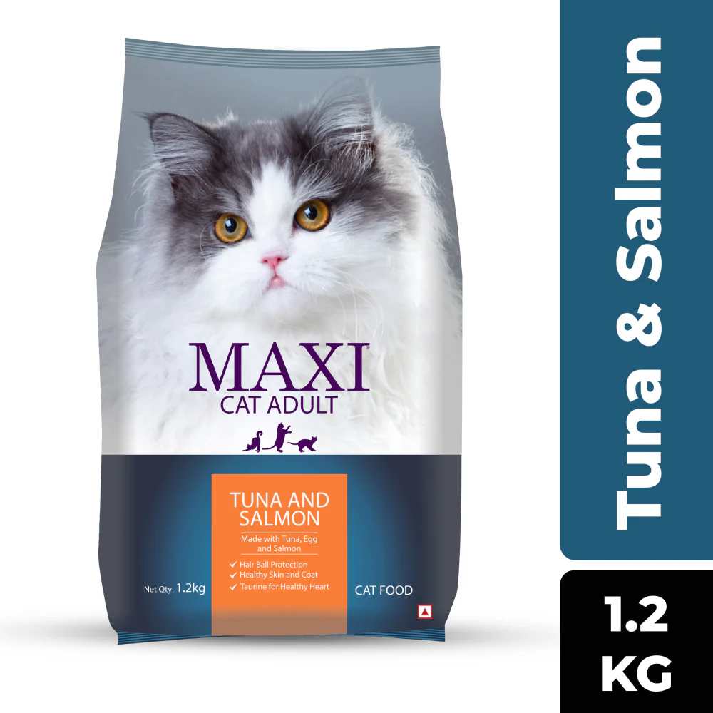 Maxi Adult Tuna & Salmon Adult Dry Cat Food - Image 3