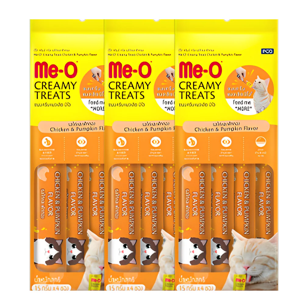 Me O Chicken and Pumpkin Cat Treat - Image 2