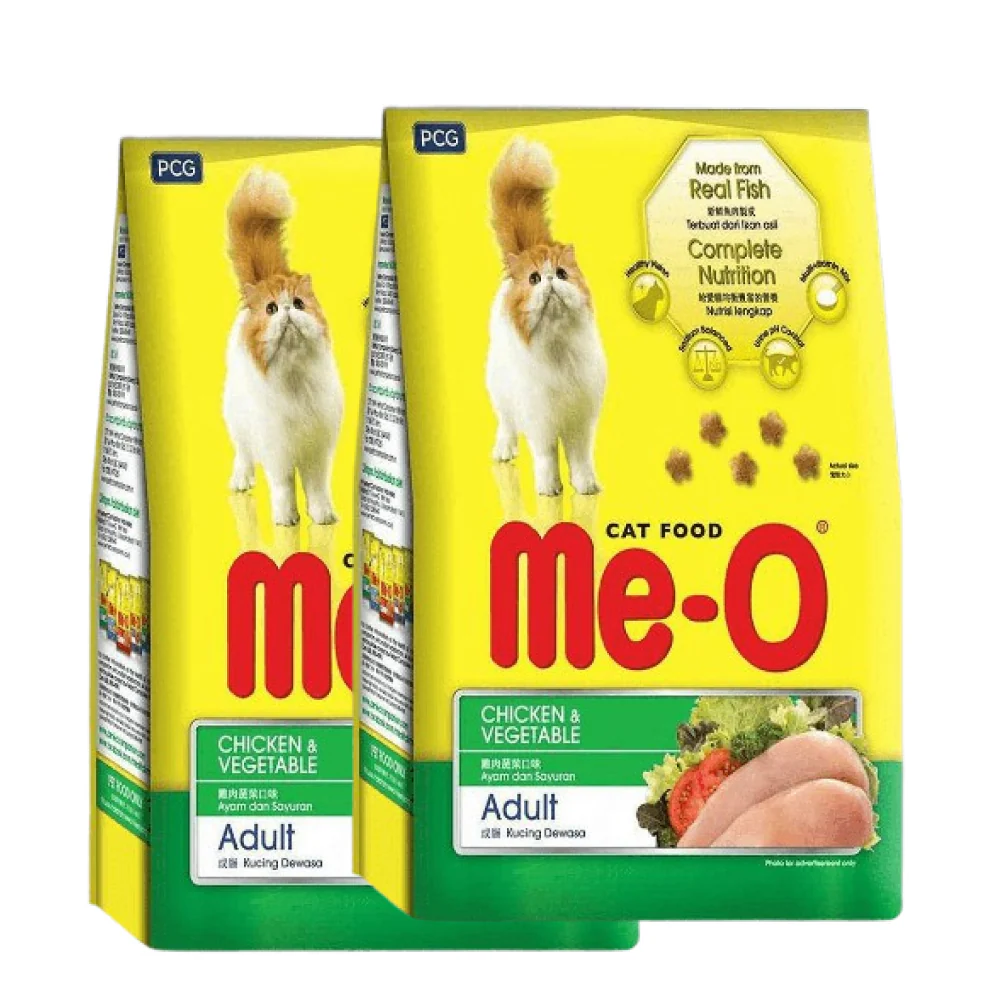 Me O Chicken and Vegetables Adult Cat Dry Food - Image 7
