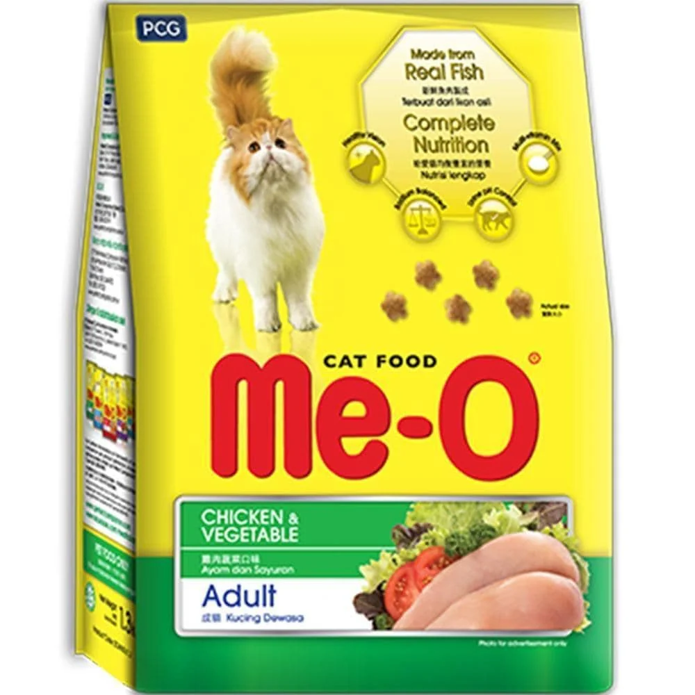 Me O Chicken and Vegetables Adult Cat Dry Food - Image 5