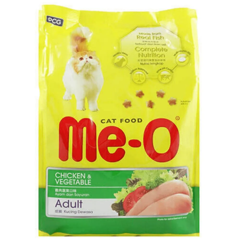 Me O Chicken and Vegetables Adult Cat Dry Food - Image 2