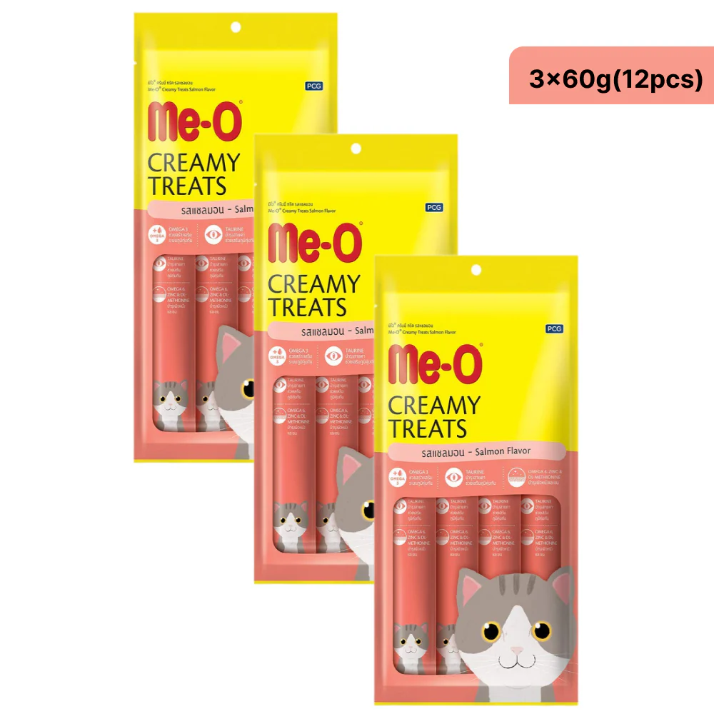 Me O Creamy Salmon Cat Treats - Image 2