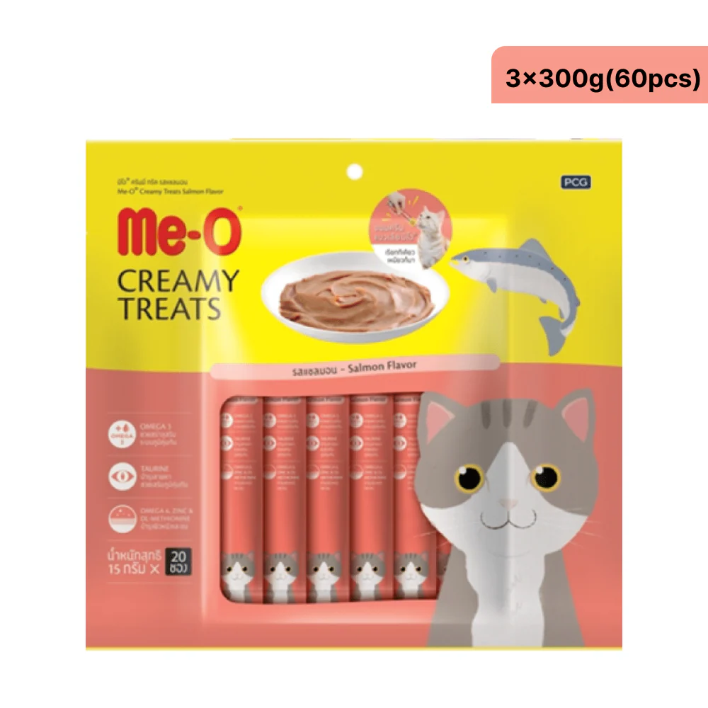 Me O Creamy Salmon Cat Treats - Image 3