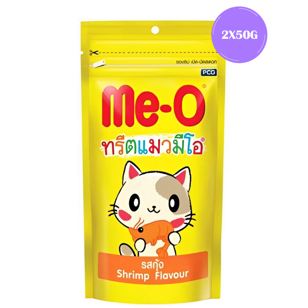 Me O Crunchy Shrimp Cat Treat - Image 2