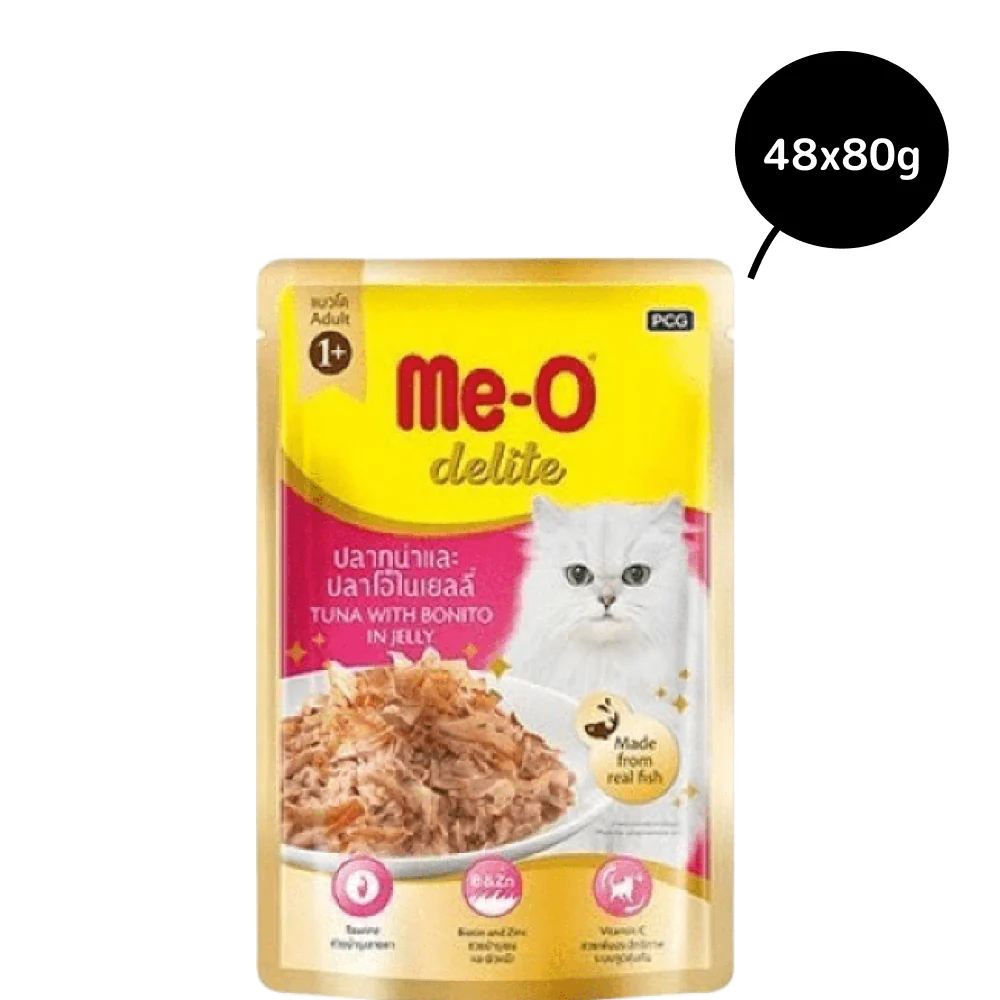 Me O Delite Tuna with Bonito in Jelly Cat Wet Food - Image 6