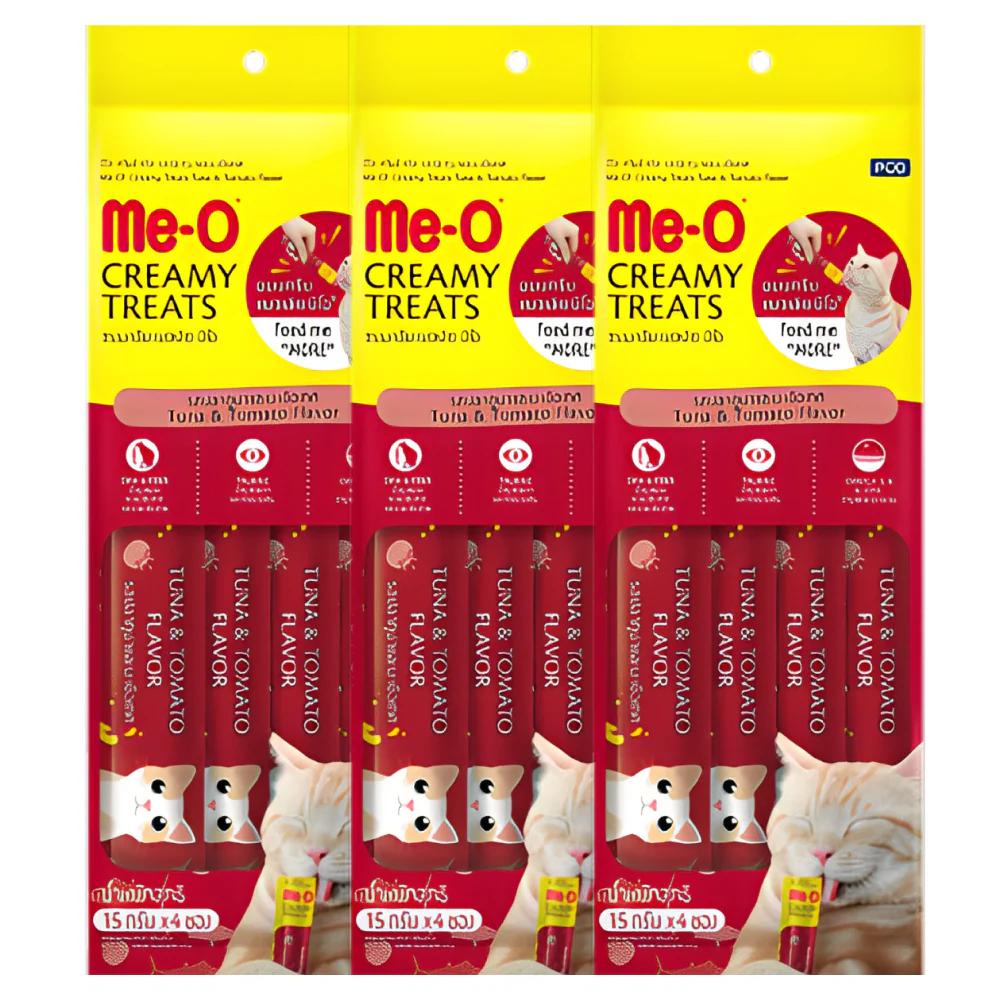 Me O Tuna & Tomato Creamy Cat Treat - Image 2