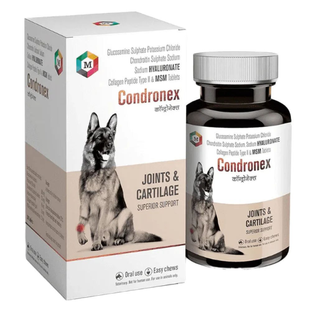 Medfly Healthcare Condronex Tablets for Joint Health & Mobility for Dogs - Image 2