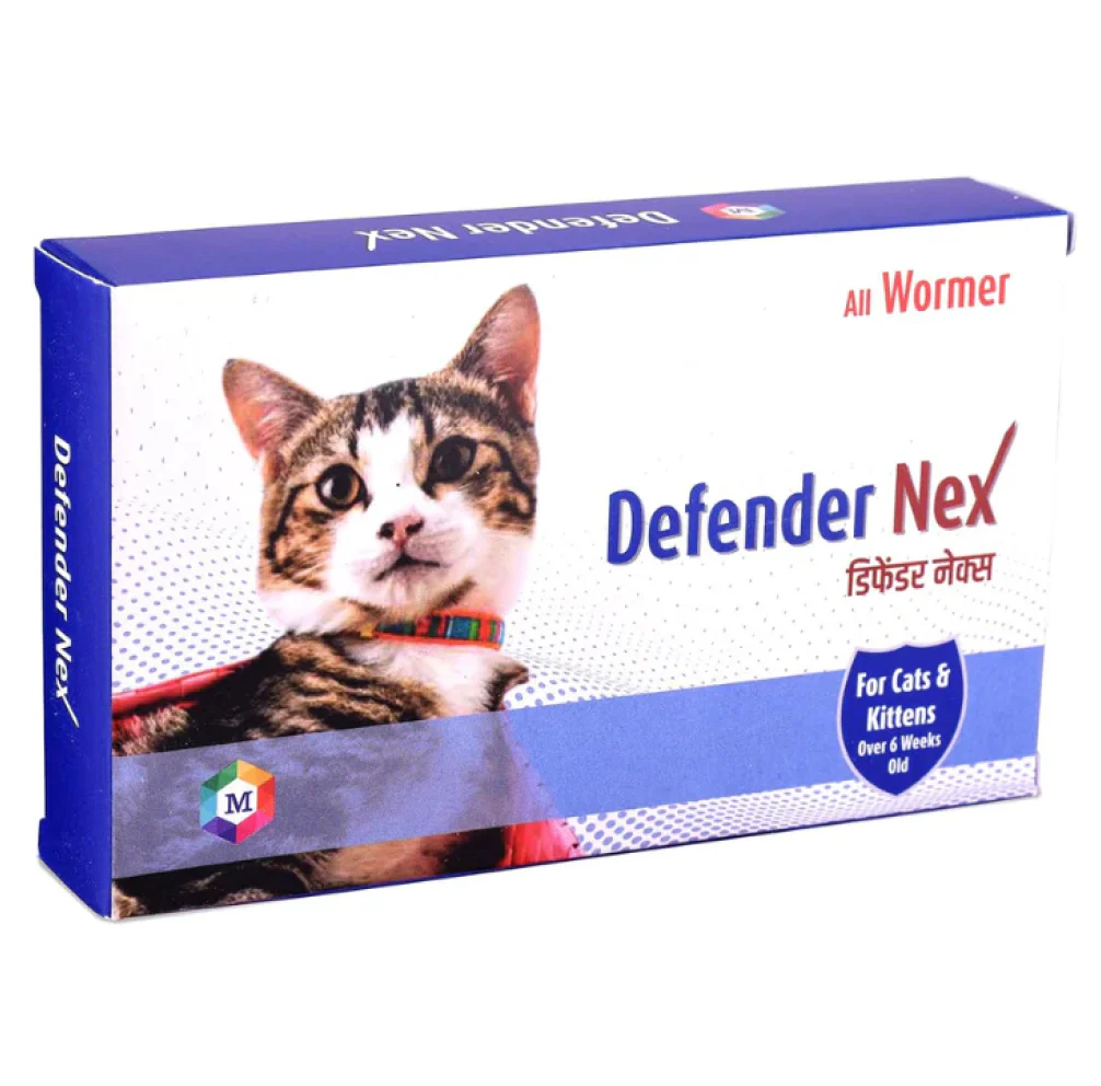 Medfly Healthcare Defender Nex Dewormer Tablets for Cats - Image 2
