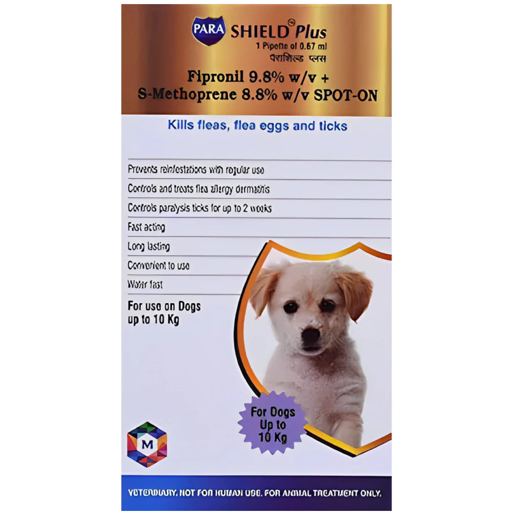 Medfly Healthcare Parashield Plus Tick & Flea Spot On for Dogs - Image 2