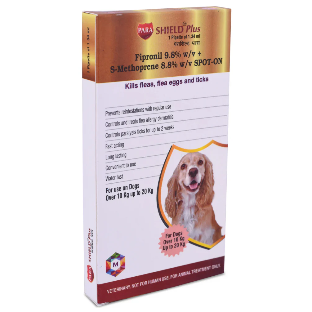 Medfly Healthcare Parashield Plus Tick & Flea Spot On for Dogs - Image 3