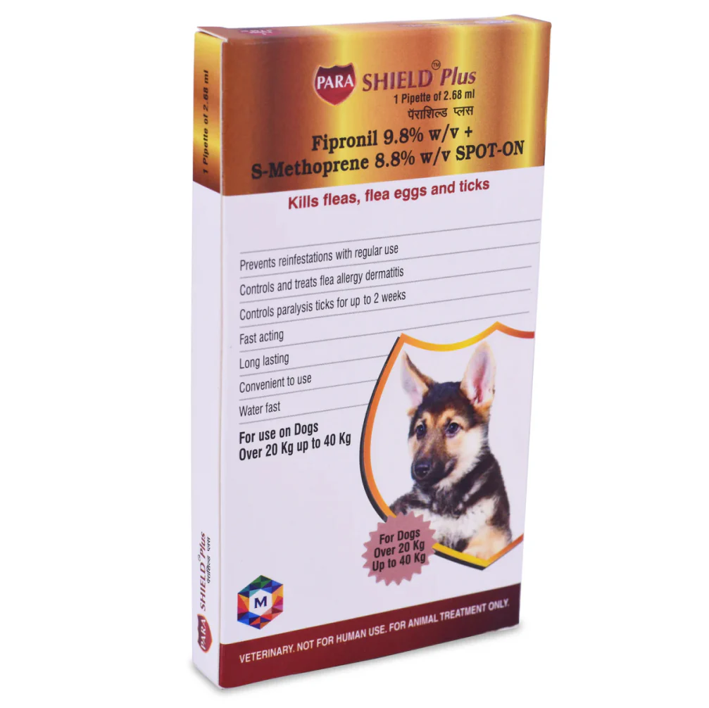Medfly Healthcare Parashield Plus Tick & Flea Spot On for Dogs - Image 4