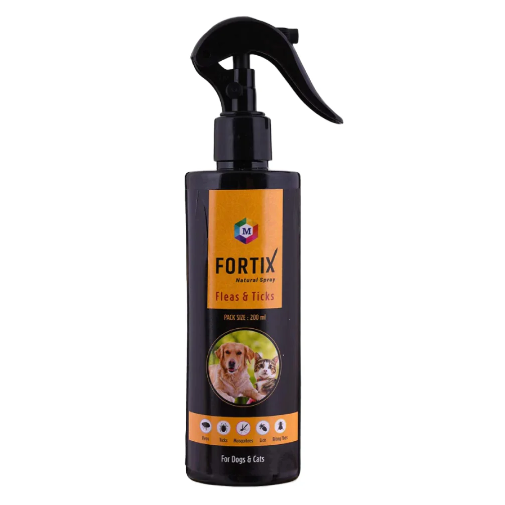 Medfly Healthcare Fortix Tick & Flea Spray for Dogs and Cats - Image 2