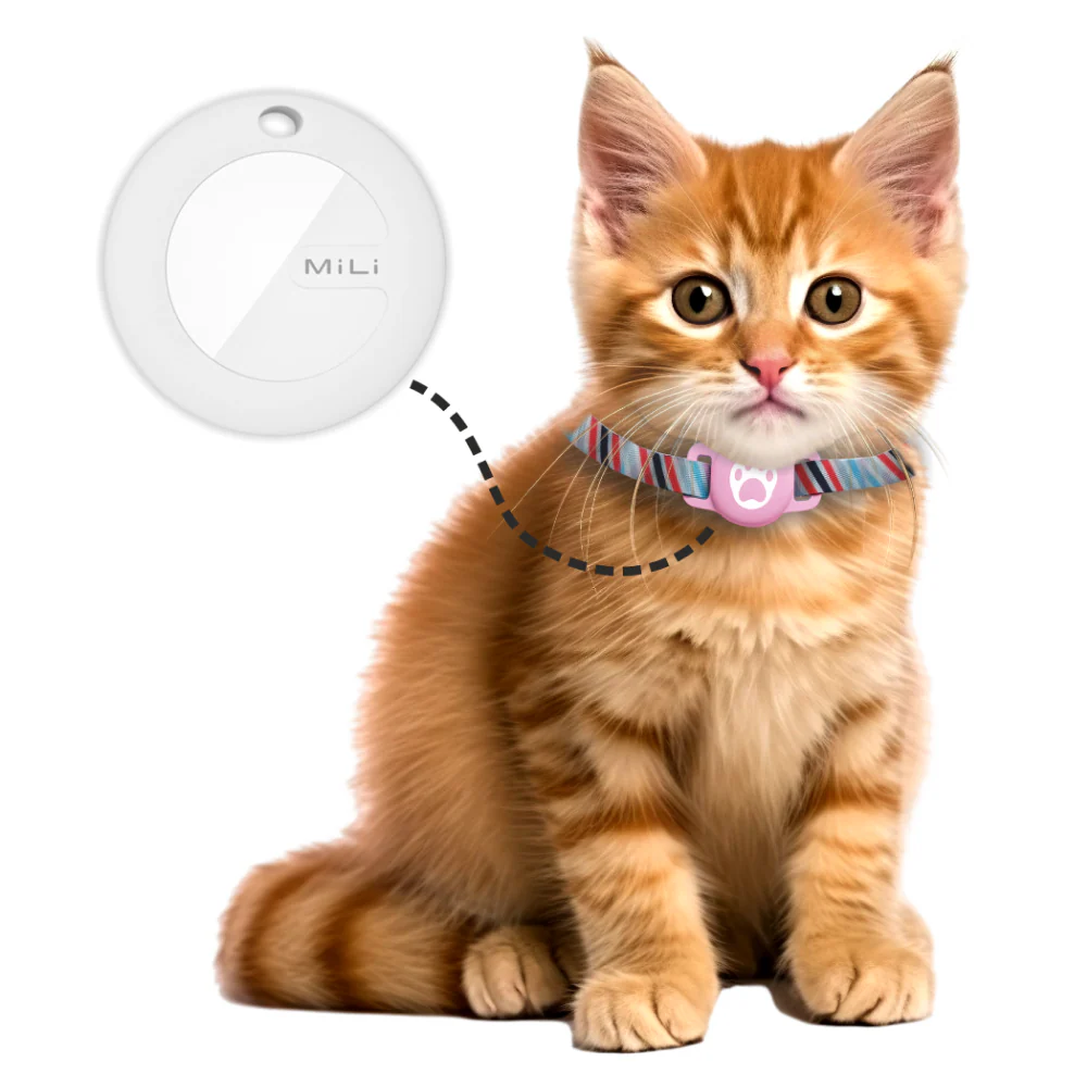 Mitag Anti Loss Device with Collar for Cats (Pink) | IOS - Image 10