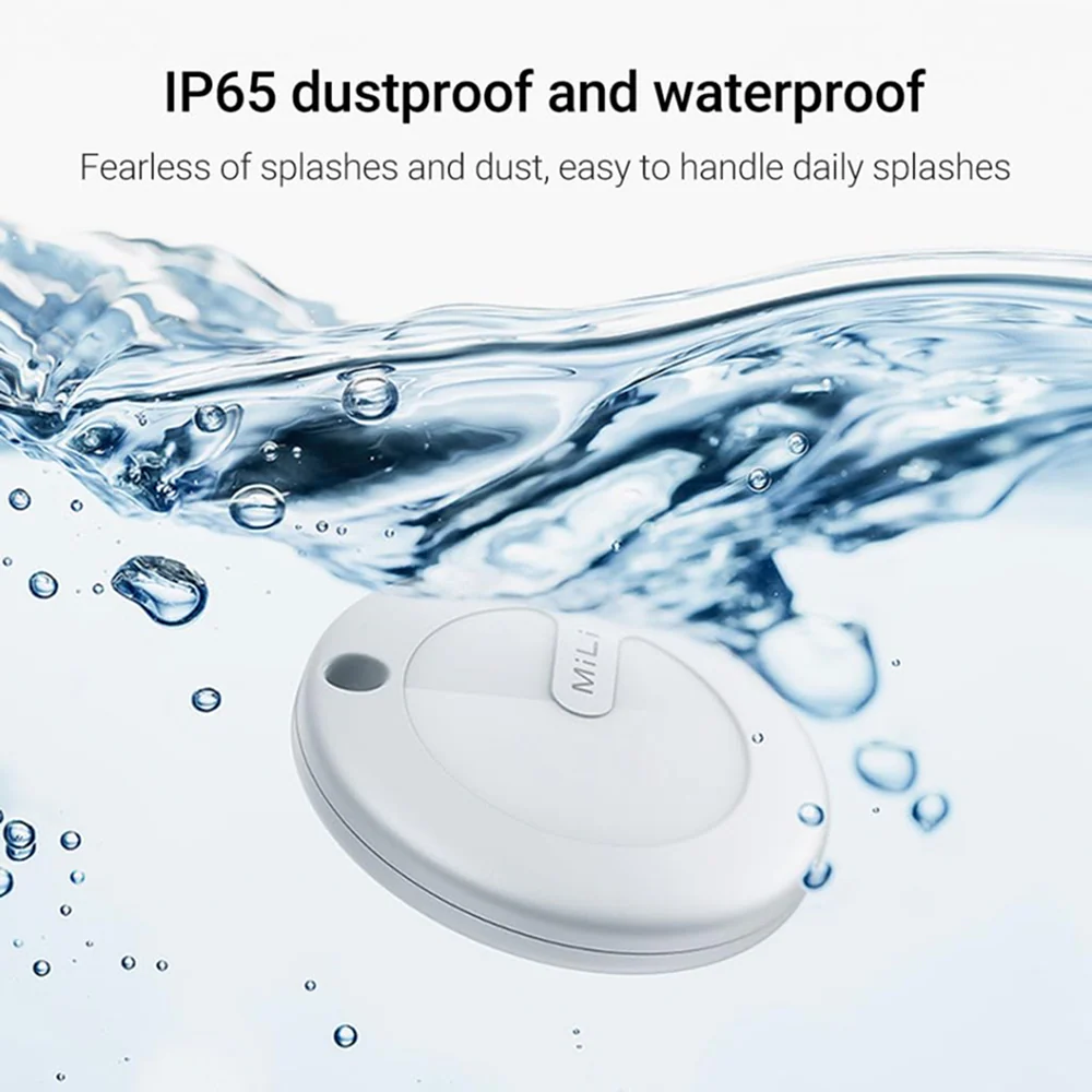 Mitag Anti Loss Device with Keychain Tracker (White) | IOS - Image 2