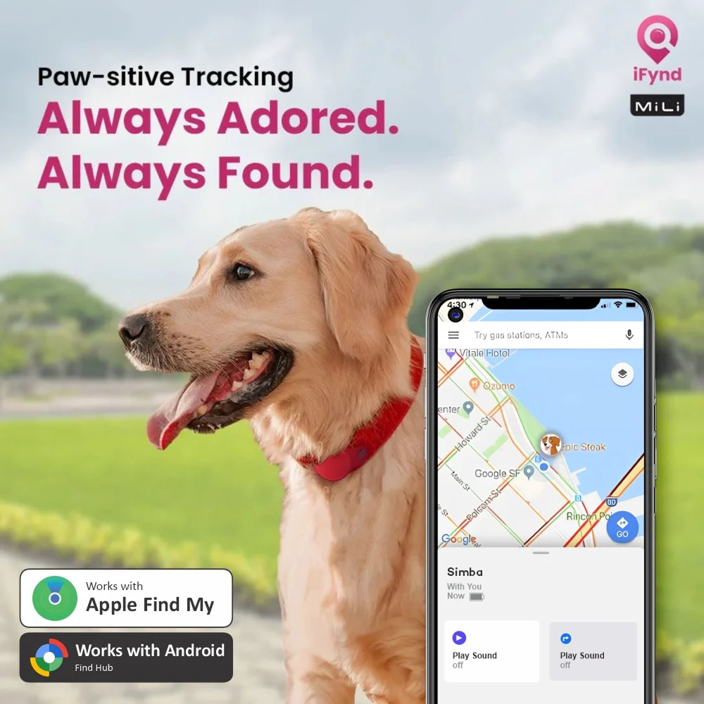 Mitag Duo Anti Loss Device for Dogs and Cats (Black) | IOS & Android - Image 8