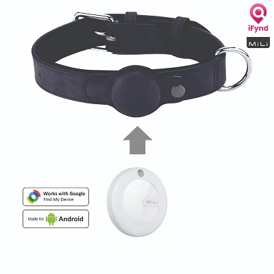 Mitag Go Anti Loss Device with Collar for Small Dogs (Black) | Android - Image 4