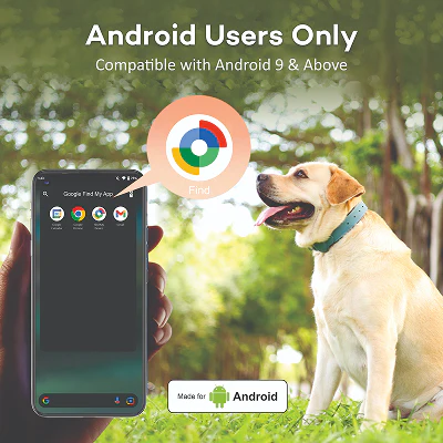Mitag Go Anti Loss Device with Collar for Small Dogs (Black) | Android - Image 8