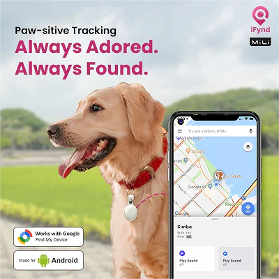 Mitag Go Anti Loss Device with Keychain for Dogs and Cats (Brown) | Android - Image 5