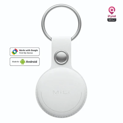 Mitag Go Anti Loss Device with Keychain for Dogs and Cats (White) | Android - Image 2