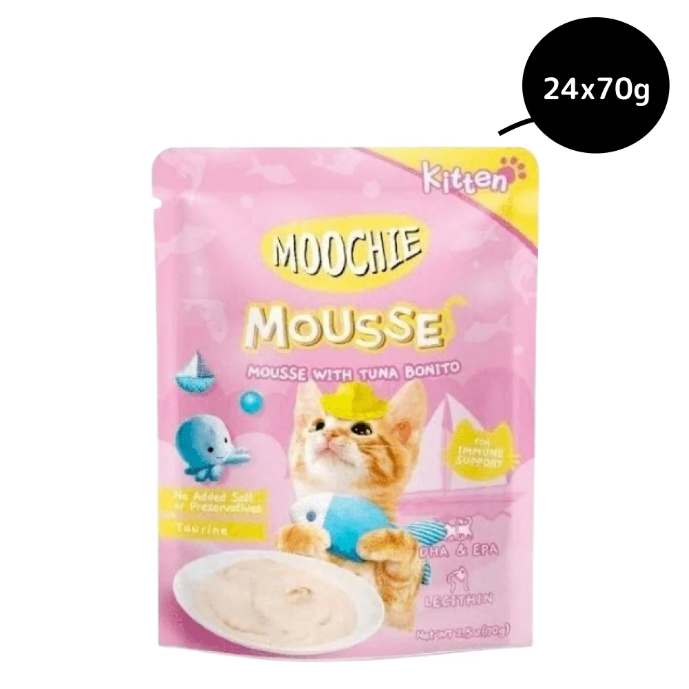 Moochie Mousse with Tuna Bonito Cat Treats - Image 8