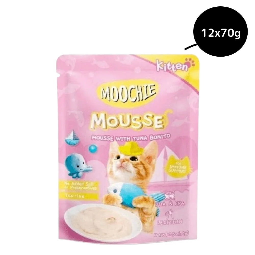 Moochie Mousse with Tuna Bonito Cat Treats - Image 9