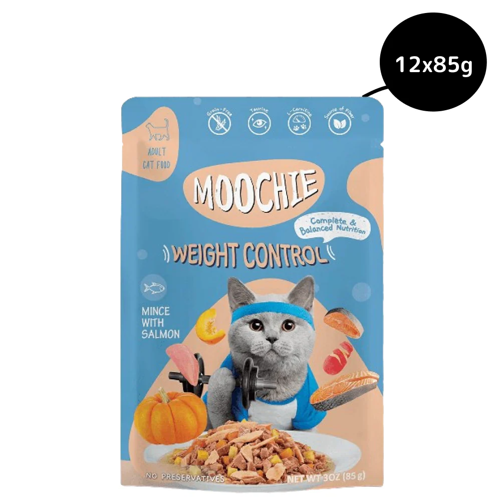 Moochie Salmon Grain Free Weight Control Cat Wet Food - Image 5