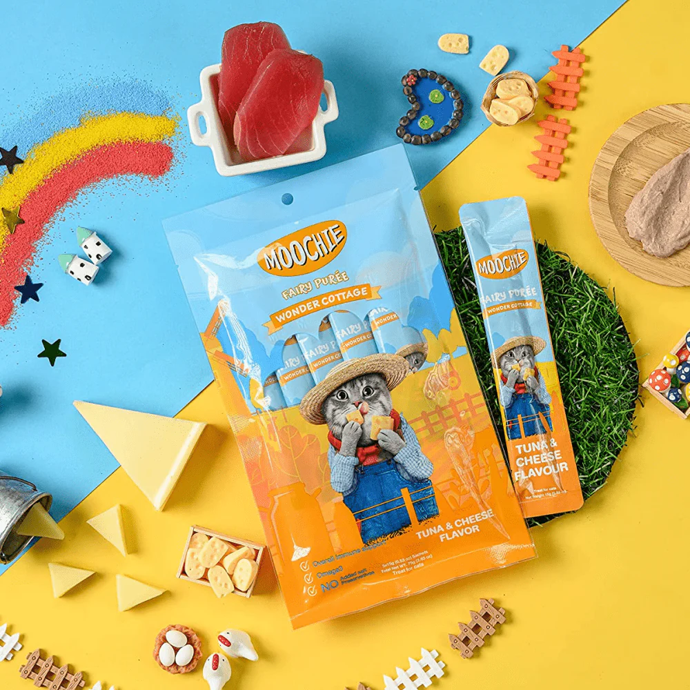 Moochie Tuna and Cheese Cat Treats - Image 3