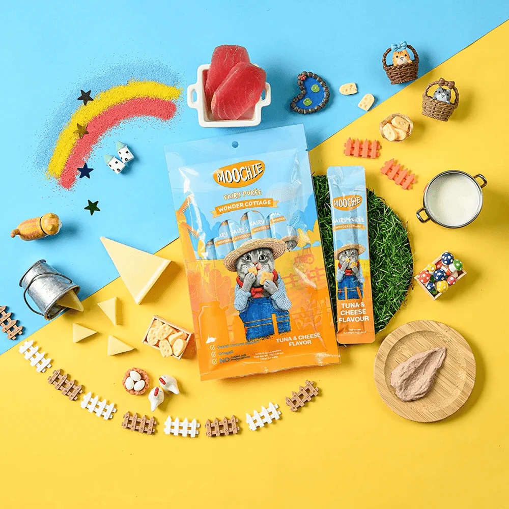 Moochie Tuna and Cheese Cat Treats - Image 4