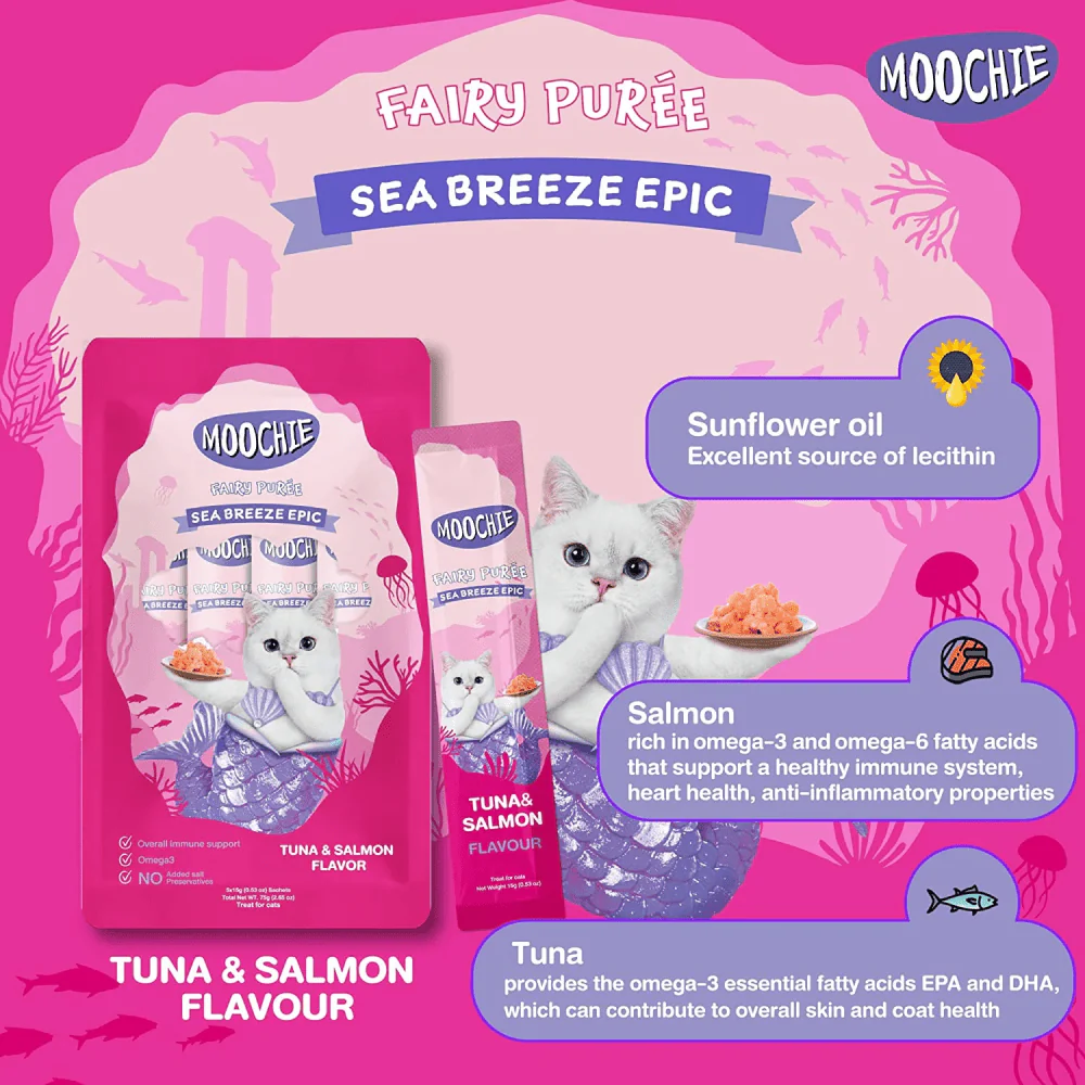Moochie Tuna and Salmon Cat Treats - Image 3