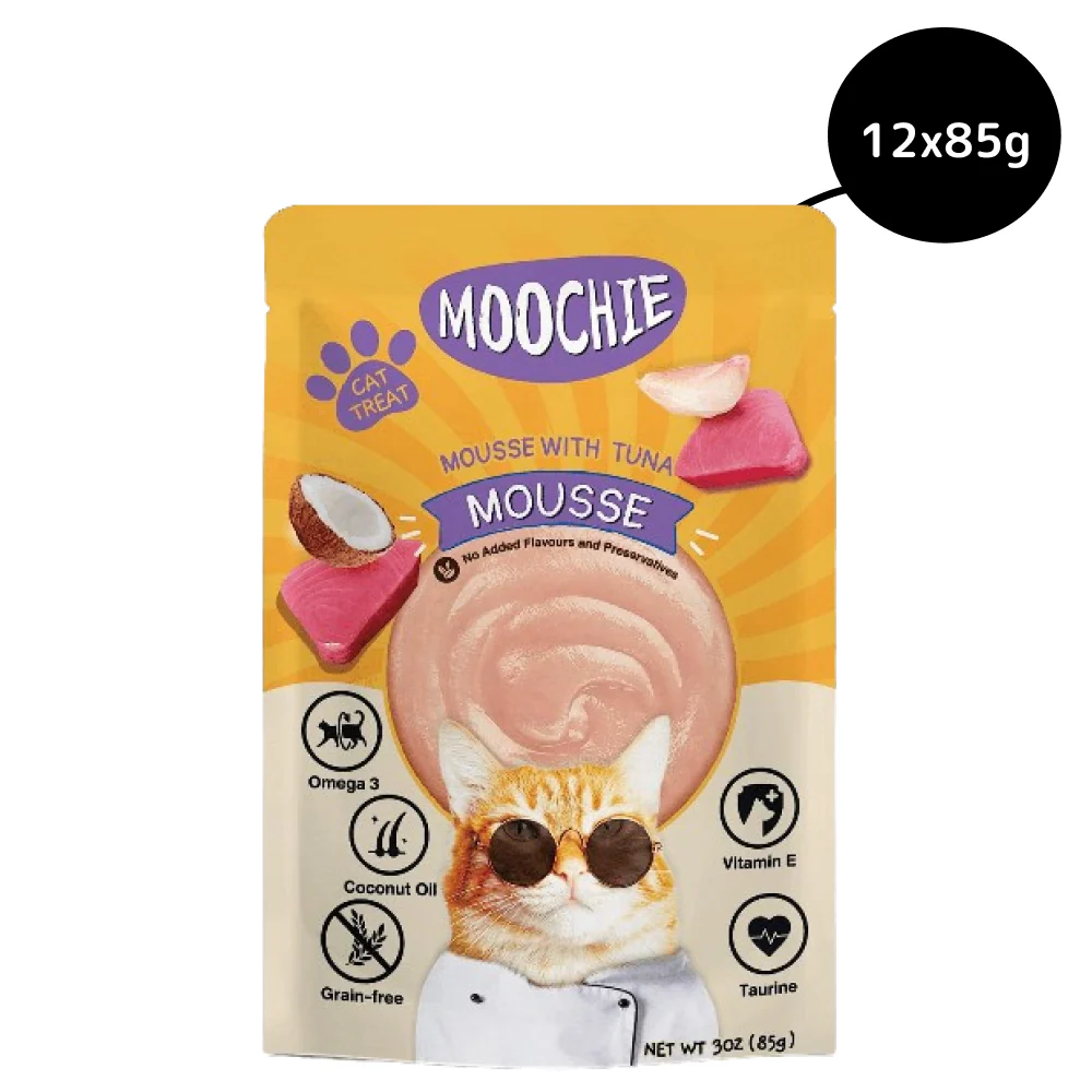 Moochie Mousse with Tuna Grain Free Cat Wet Food - Image 7