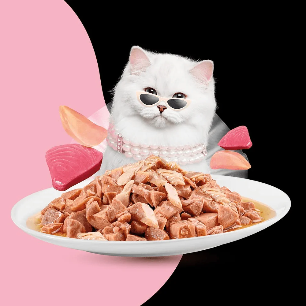 Moochie Tuna Grain Free Beauty Skin & Coat Adult Cat Wet Food - Image 4
