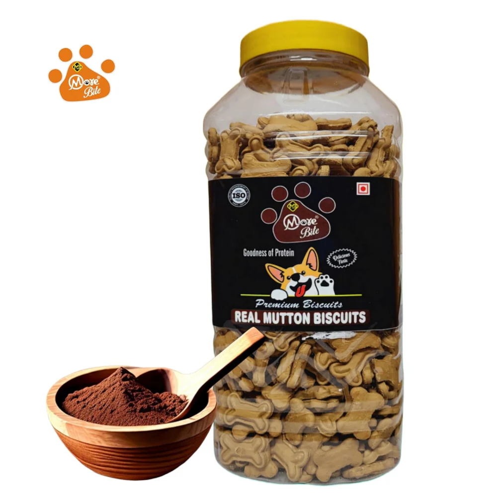 More Bites Mutton Flavor Biscuit Dog Treats - Image 3
