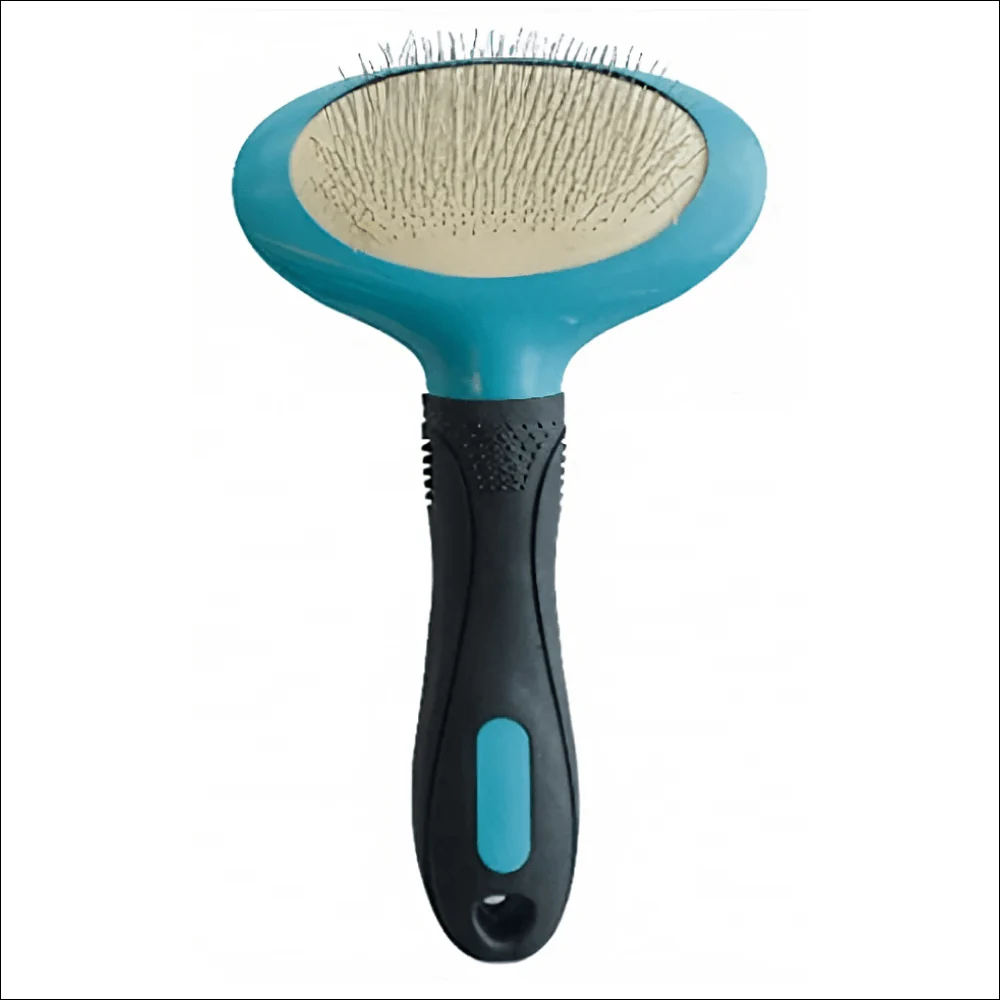 M Pets Oval Slicker Brush for Dogs and Cats - Image 3