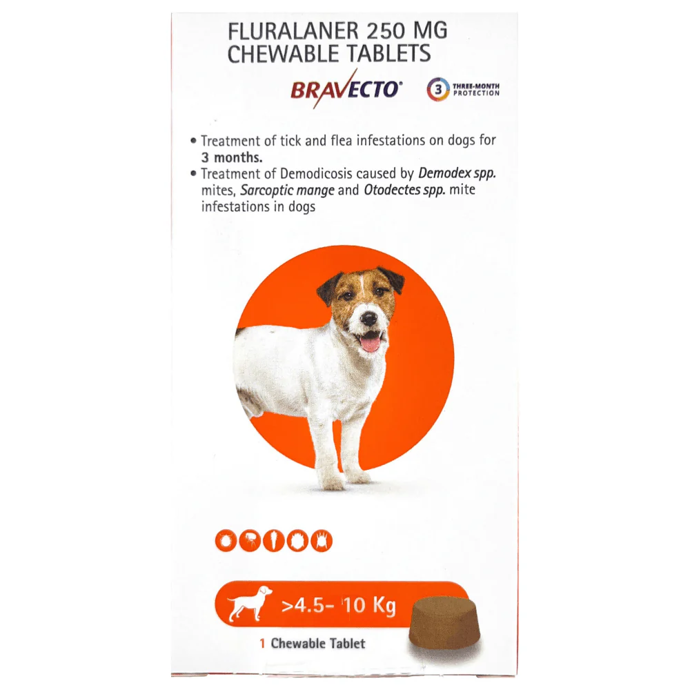 MSD Animal Health Bravecto Tablet 20-40 kg and 4.5-10 kg Combo - Image 3