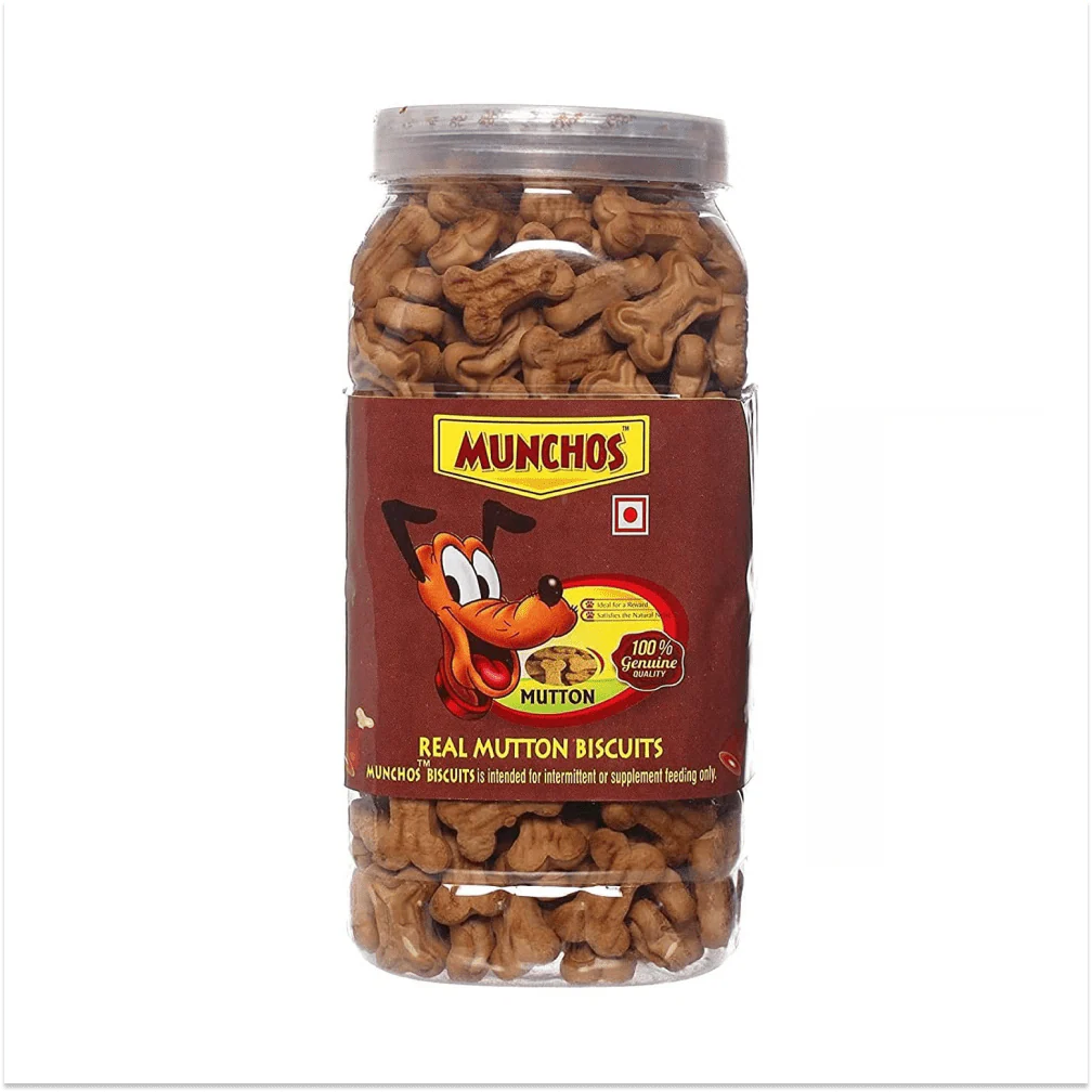 Munchos Chicken and Real Mutton Flavor Biscuit Dog Treats Combo - Image 5