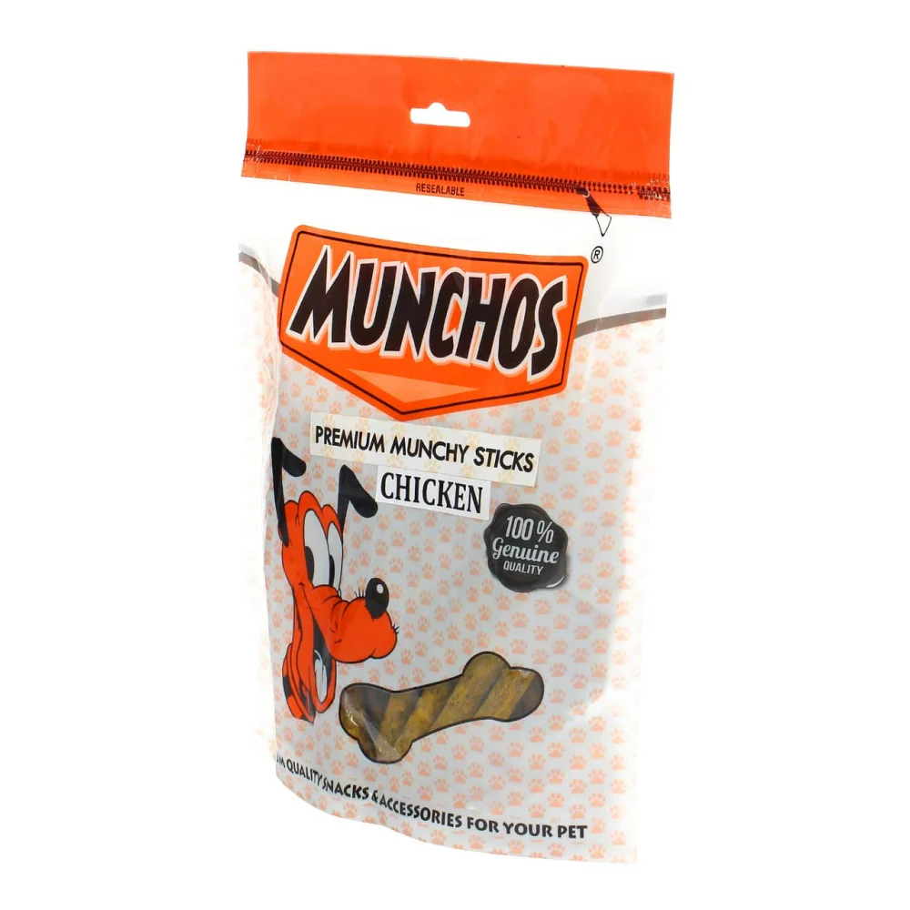 Munchos Premium Chicken Munchies Stick Dog Treats - Image 2