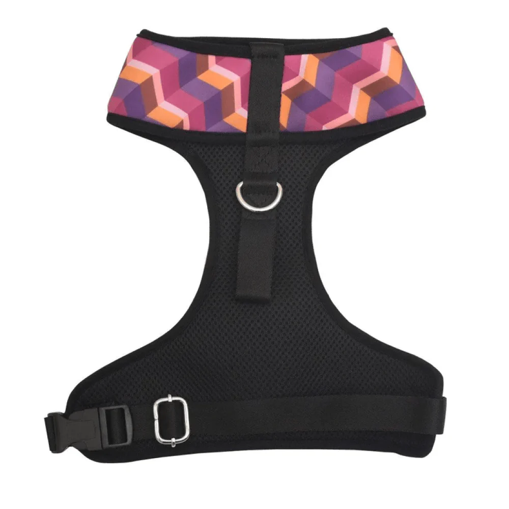Mutt of Course Dark Geometrical Harness for Dogs - Image 3