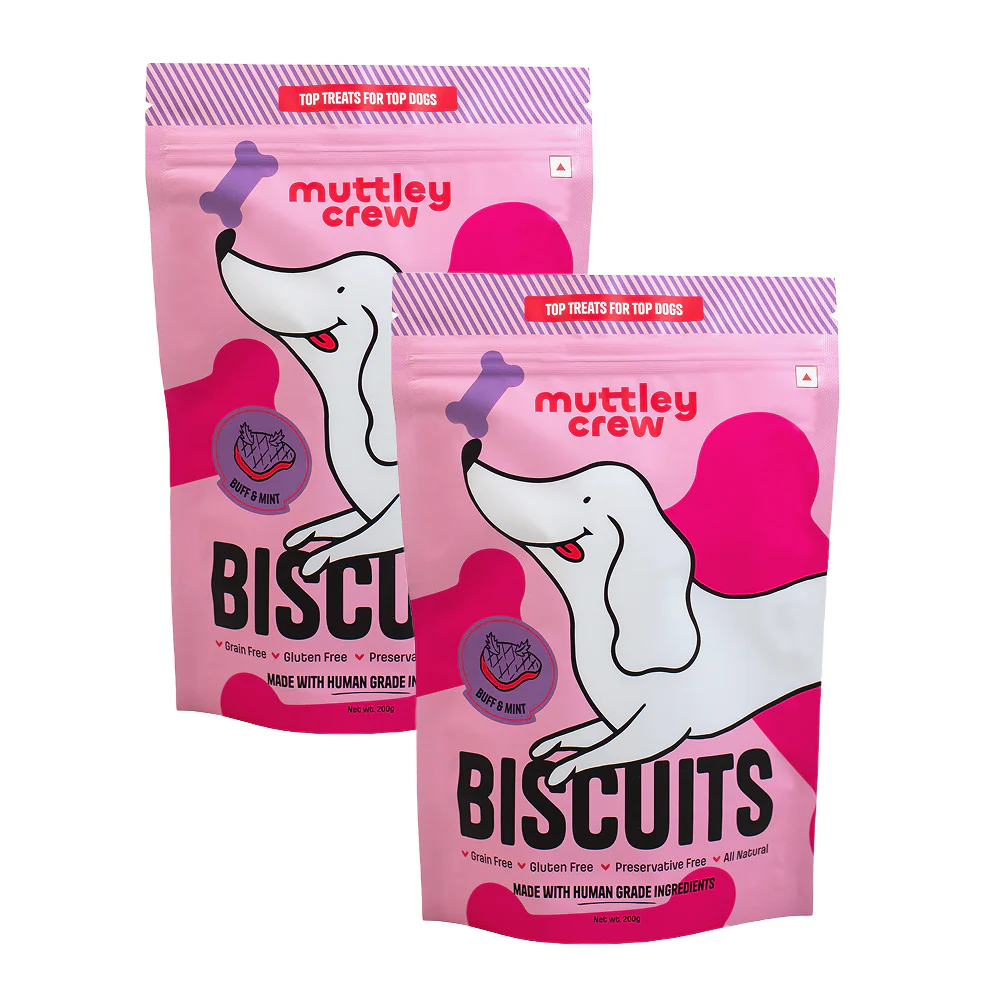 Muttley Crew Buff and Mint Biscuits Dog Treats - Image 7