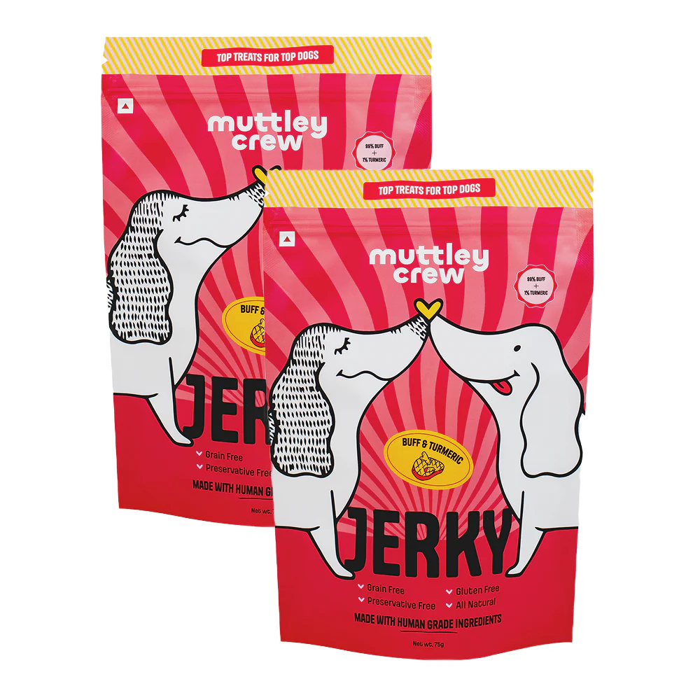 Muttley Crew Buff and Turmeric Jerky Dog Treats - Image 8