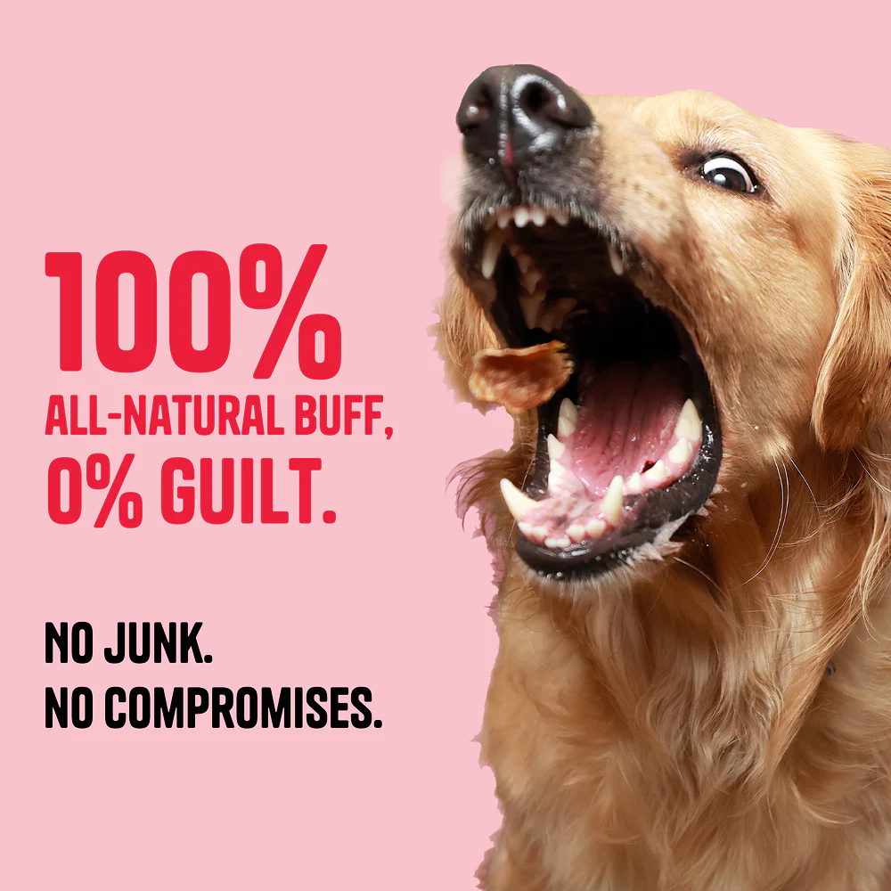 Muttley Crew Buff Jerky Dog Treats - Image 2