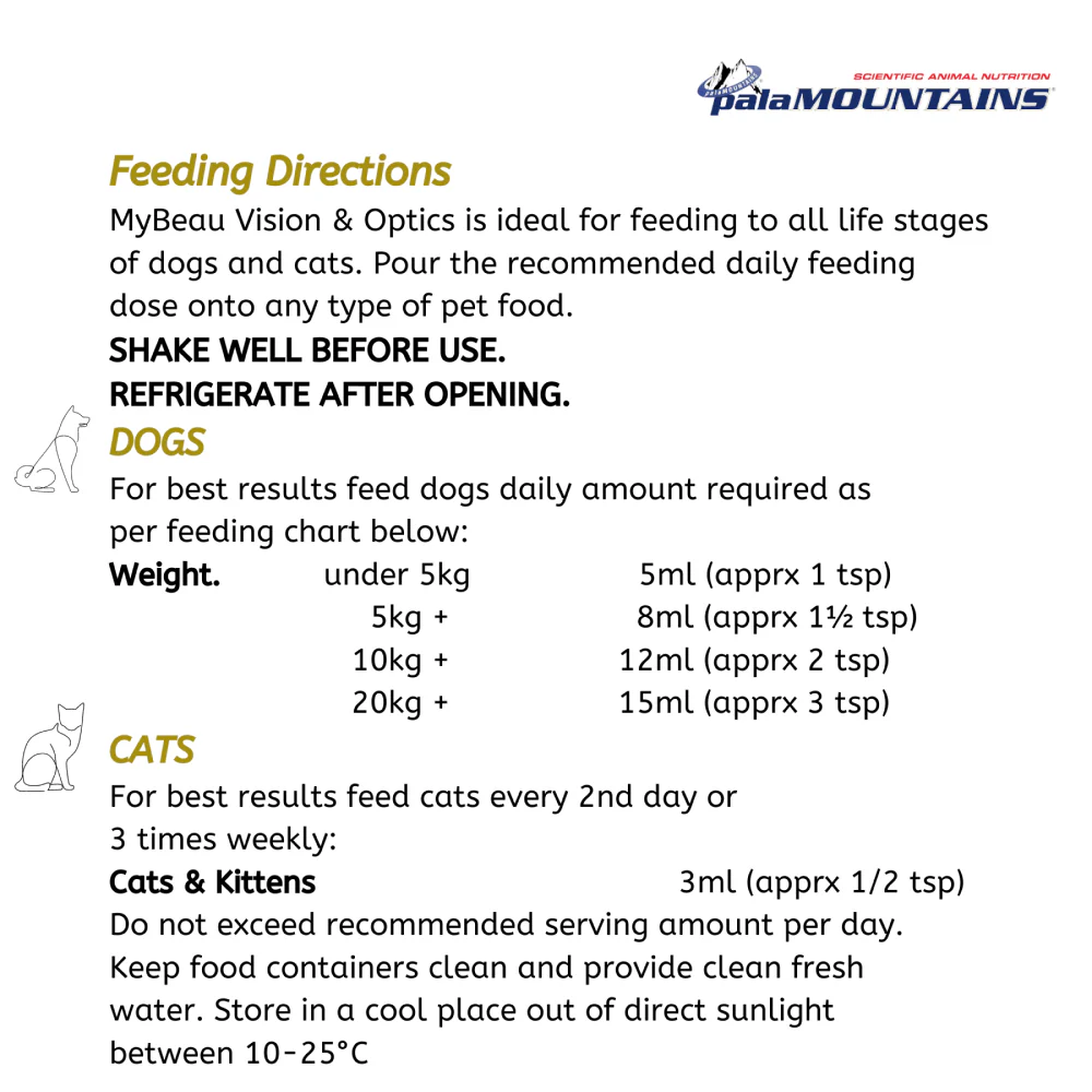 My Beau Vision & Optics Health Supplement for Dogs and Cats - Image 4