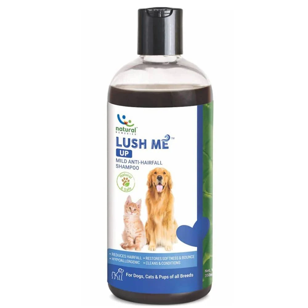 Natural Remedies Lush Me Up Anti Hairfall Shampoo for Dogs and Cats - Image 4