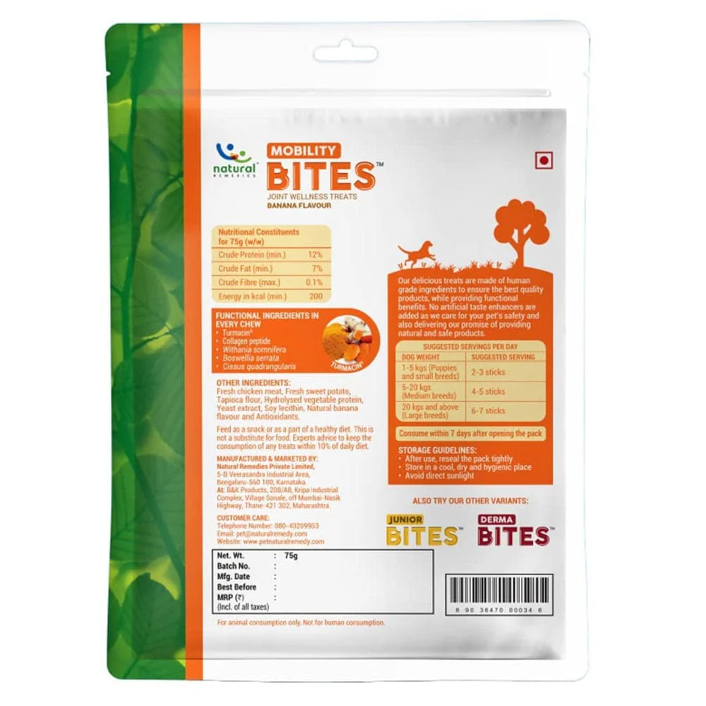 Natural Remedies Mobility Bites Chew Treats for Dogs - Image 2