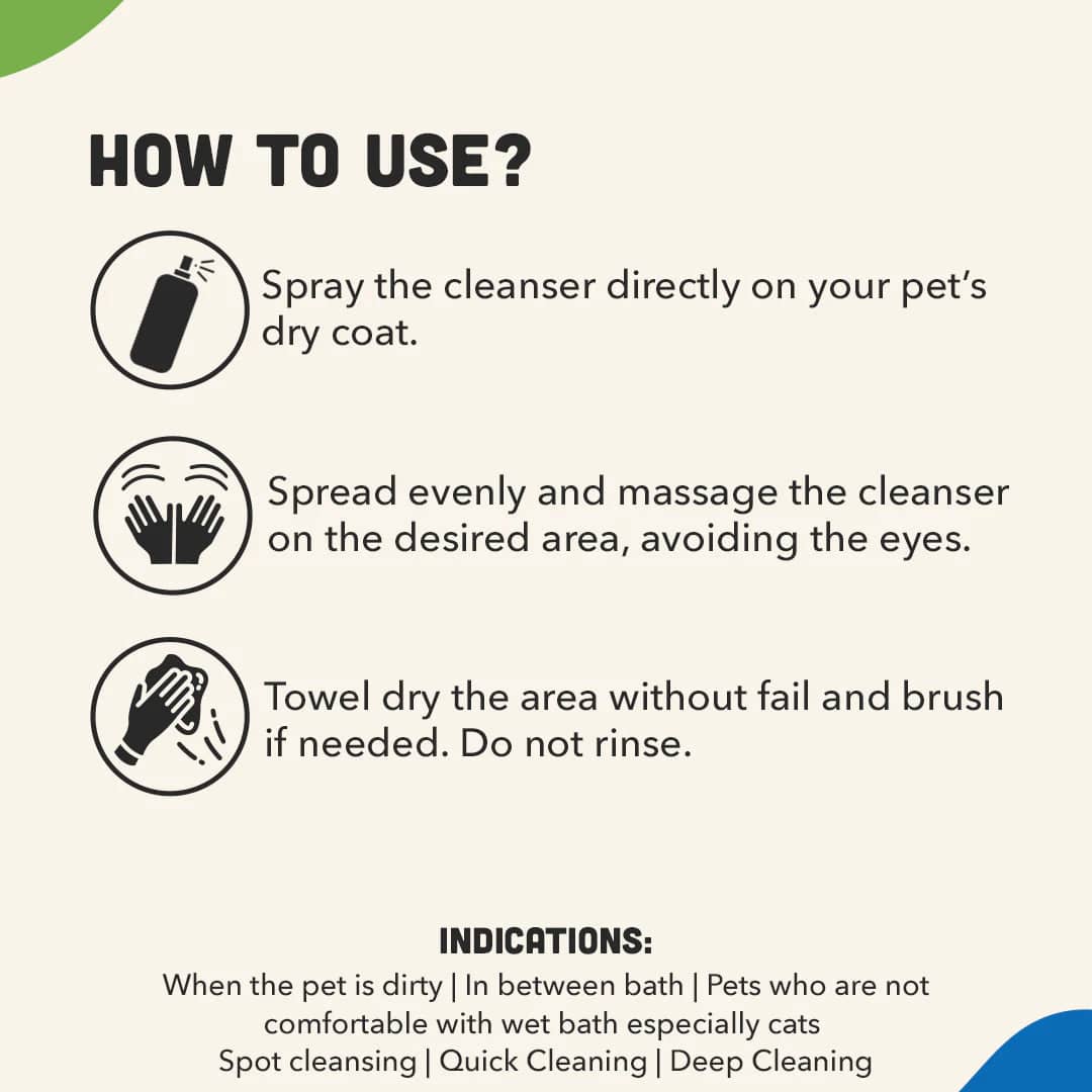 Natural Remedies Natgut Digestive Tablets & Fresh Me Up Bloom Dry Shampoo Dogs & Cats Combo - Image 9